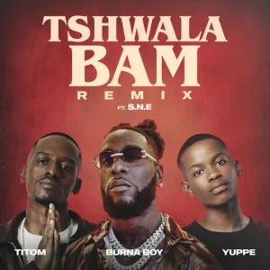 TitoM & Yuppe – Tshwala Bam (Remix) ft. Burna Boy & S.N.E Artwork