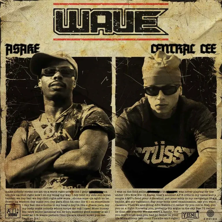 Wave mp3 by Asake feat. Central Cee