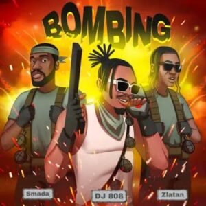 DJ 808 – Bombing ft. Zlatan Artwork