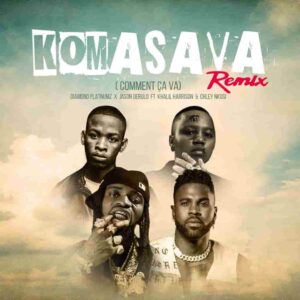Diamond Platnumz – Komasava (Remix) ft. Jason Derulo, Khalil Harisson &. Chley Artwork