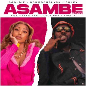 Ggoldie – Asambe (Amapiano) Remix ft. Odumodublvck & Chley Artwork