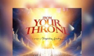 Theophilus Sunday – From Your Throne Artwork