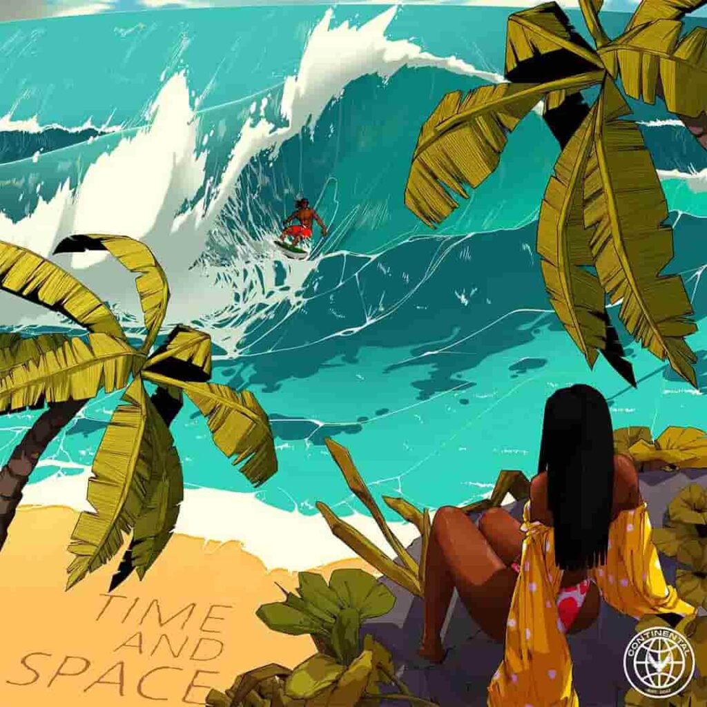 CONTINENTAL – Time & Space ft. King Perryy, Yarden & Alpha P Artwork