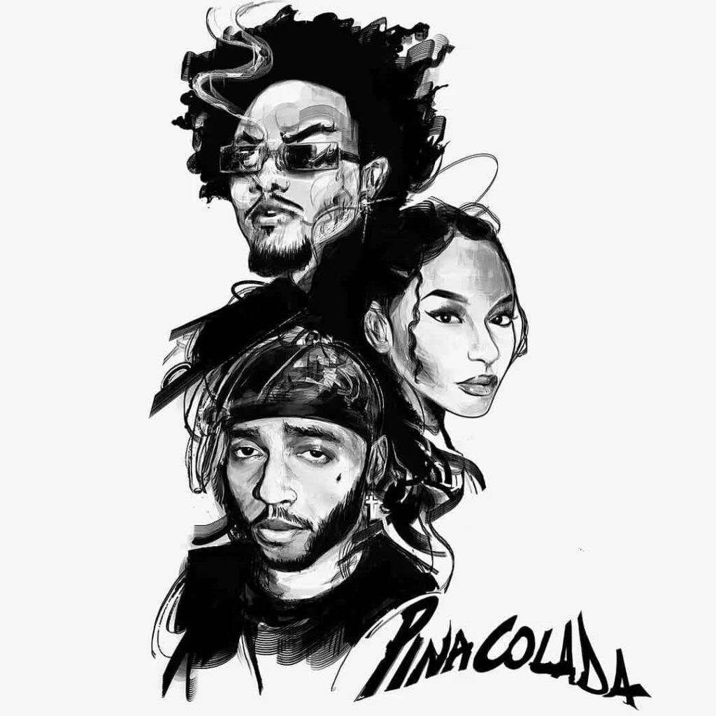 Thisizlondon – PINACOLADA ft. Ayra Starr & 6LACK Artwork