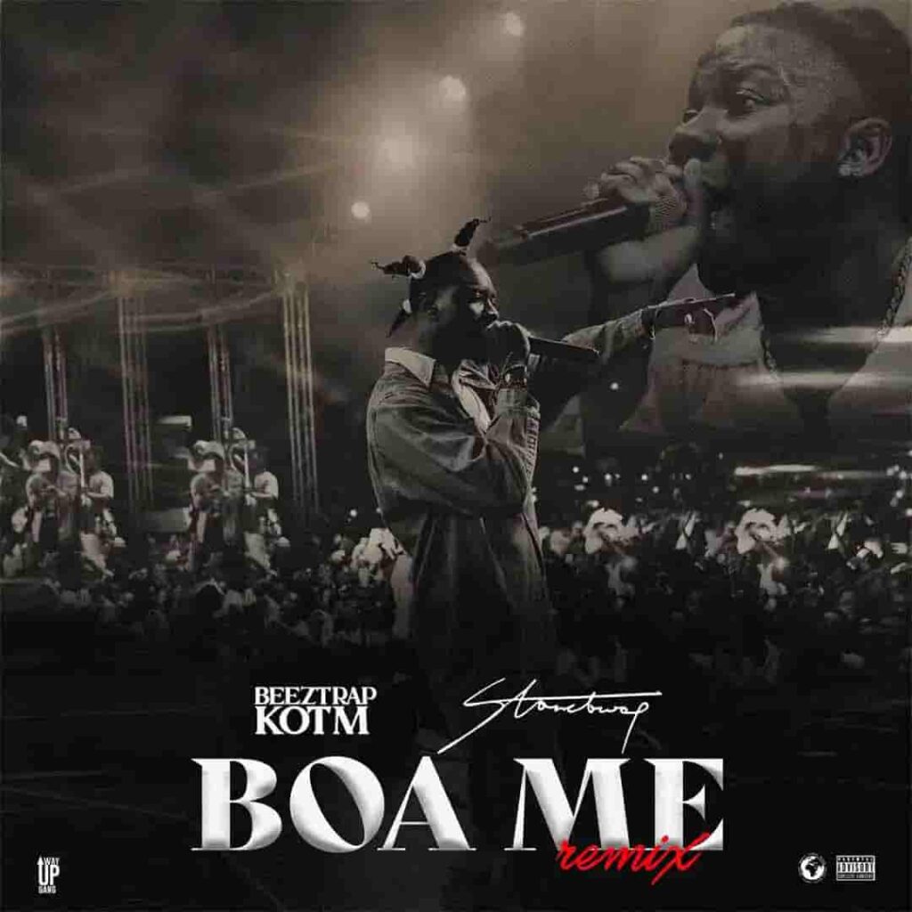 Beeztrap KOTM – BOA ME (REMIX) ft. Stonebwoy Artwork