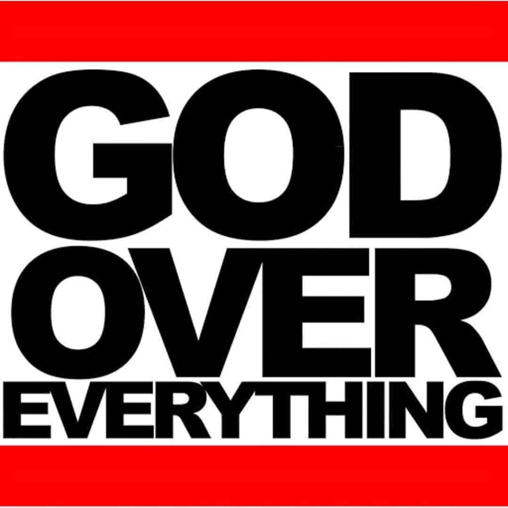 G.O.E (God Over Everything) – Saro Artwork
