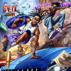 JeriQ & PsychoYP – Evil Twin Artwork
