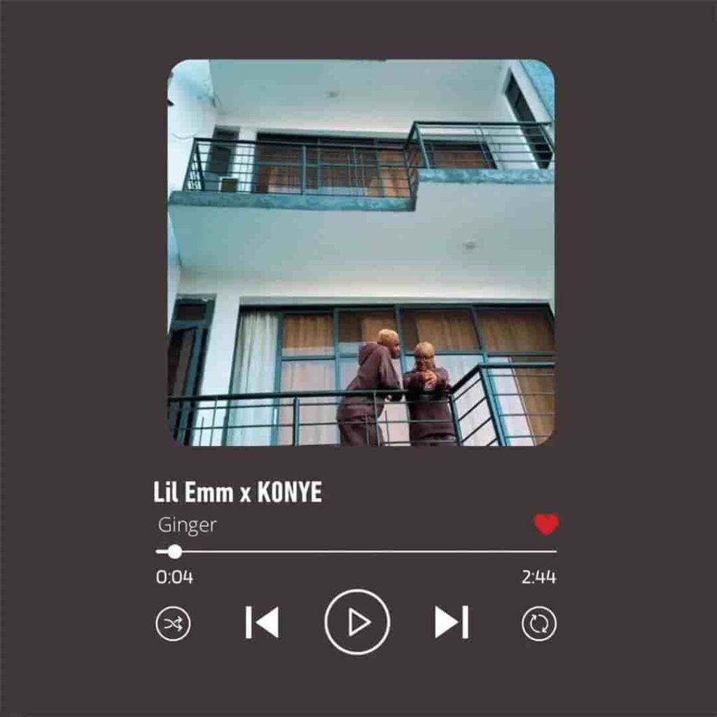 Lil Emm – Ginger (Sped Up) ft. K0NYE Artwork