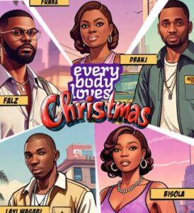 Funke Akindele – Everybody Loves Christmas ft. Falz, D’Banj, Waje & Cast of Everybody Loves Jenifa Artwork