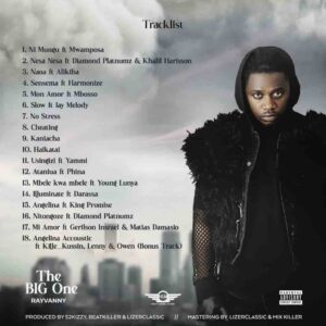 Rayvanny – Mon Amor ft. Mbosso Artwork