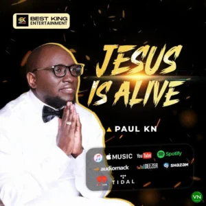 Paul KN – Jesus Is Alive Artwork