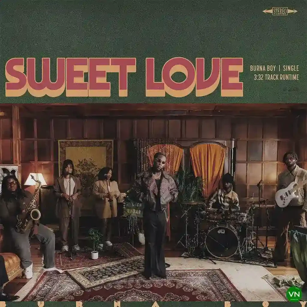 Burna Boy – Sweet Love Artwork