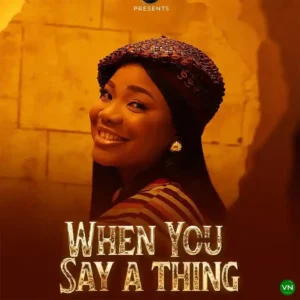 Mercy Chinwo – When You Say A Thing Artwork