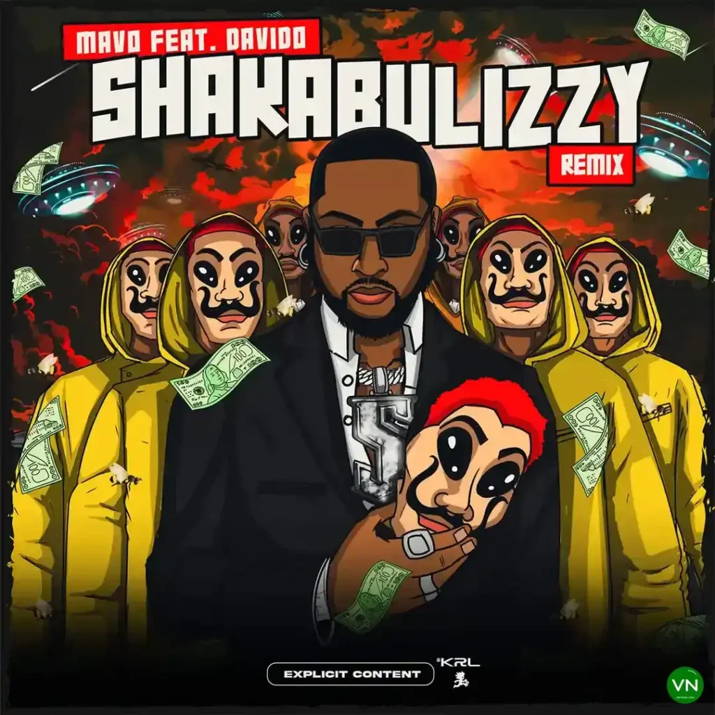 Mavo – Shakabulizzy (Remix) ft. Davido Artwork