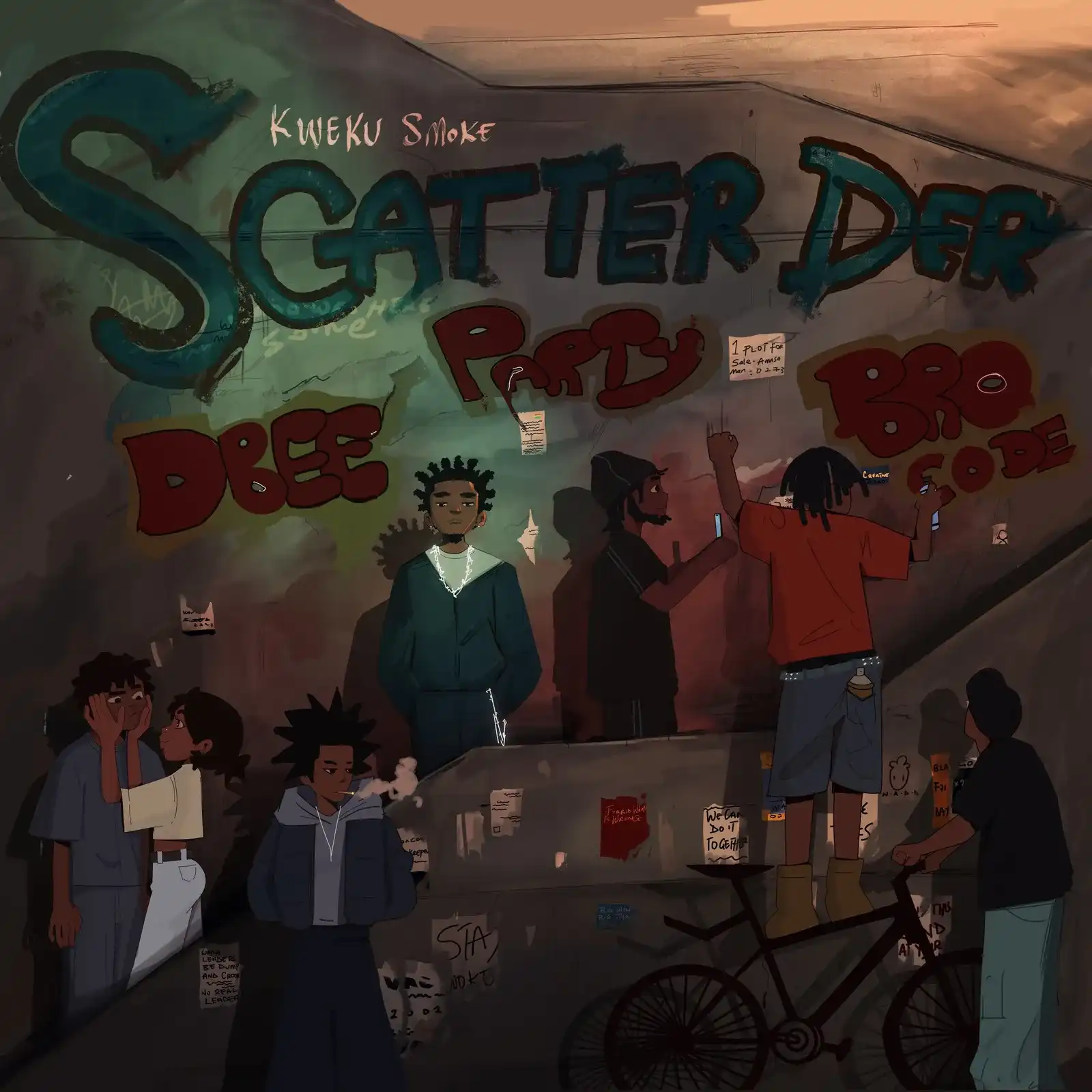 Scatter Der (EP) mp3 by Kweku Smoke