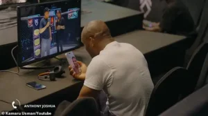 Former UFC champion Kamaru Usman issues apology after leaked video with Anthony Joshua Artwork