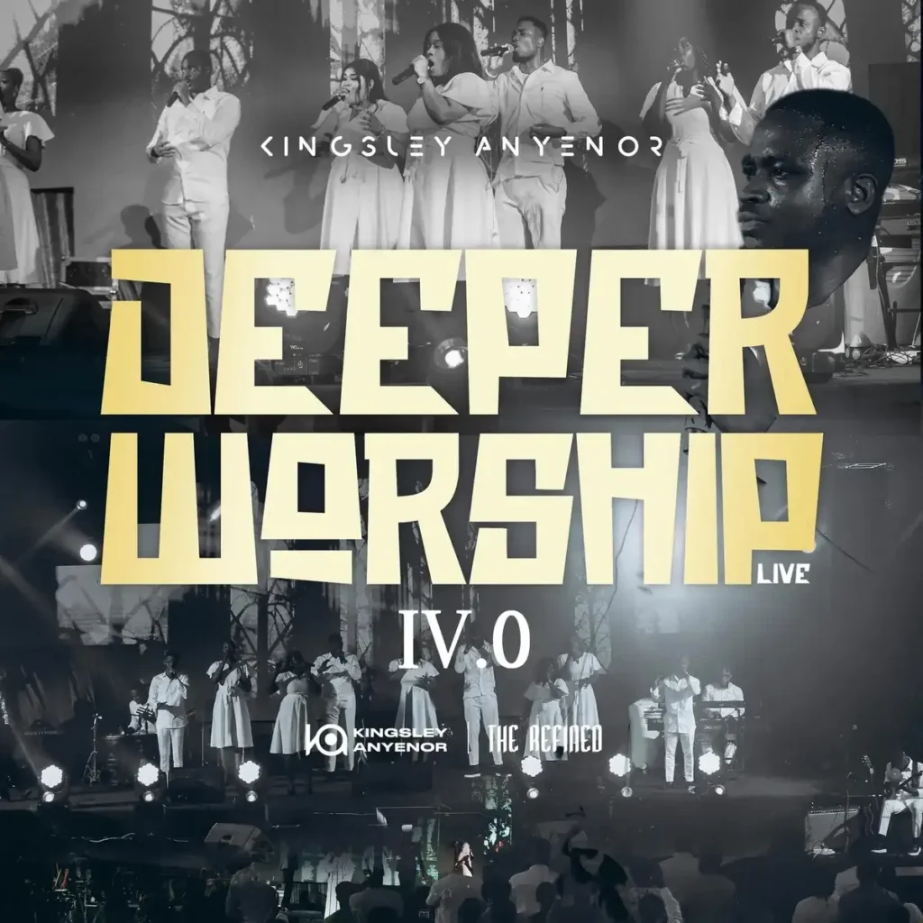 Kingsley Anyenor – Deeper Worship 4.0 (Live) Artwork