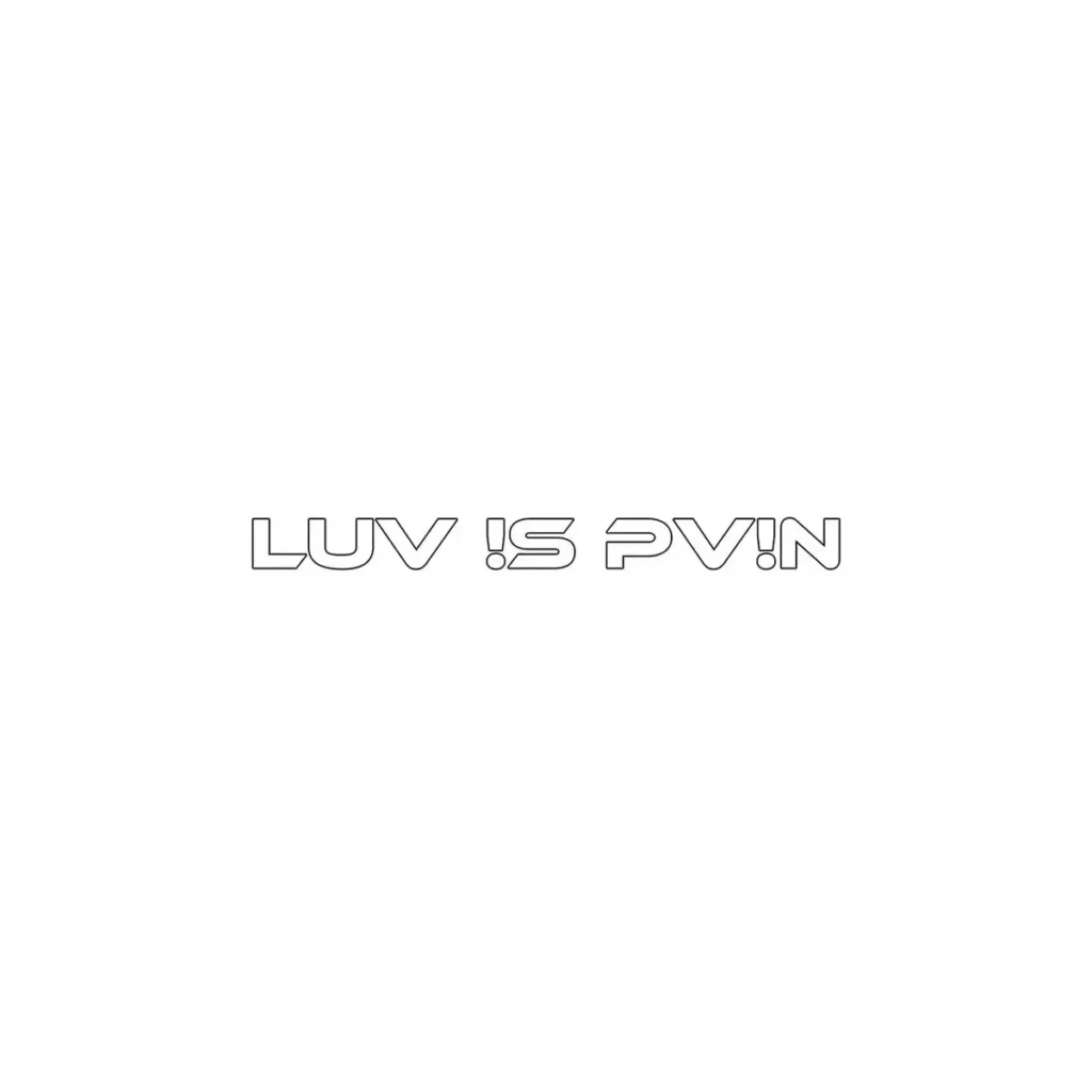 Lucid – Luv Is Pain Artwork