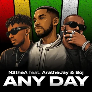 N2theA – Any Day ft. AratheJay & Boj Artwork