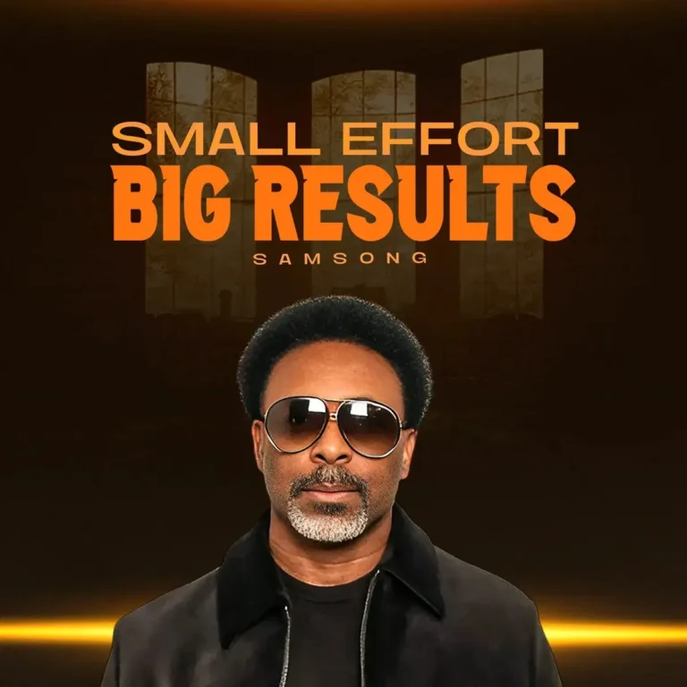 Small Effort, Big Results mp3 by Samsong