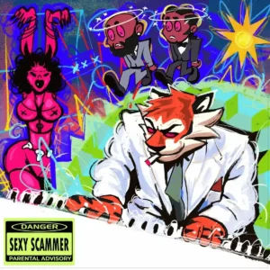 Oseikrom Sikanii – Sexy Scammer ft. DarkoVibes Artwork