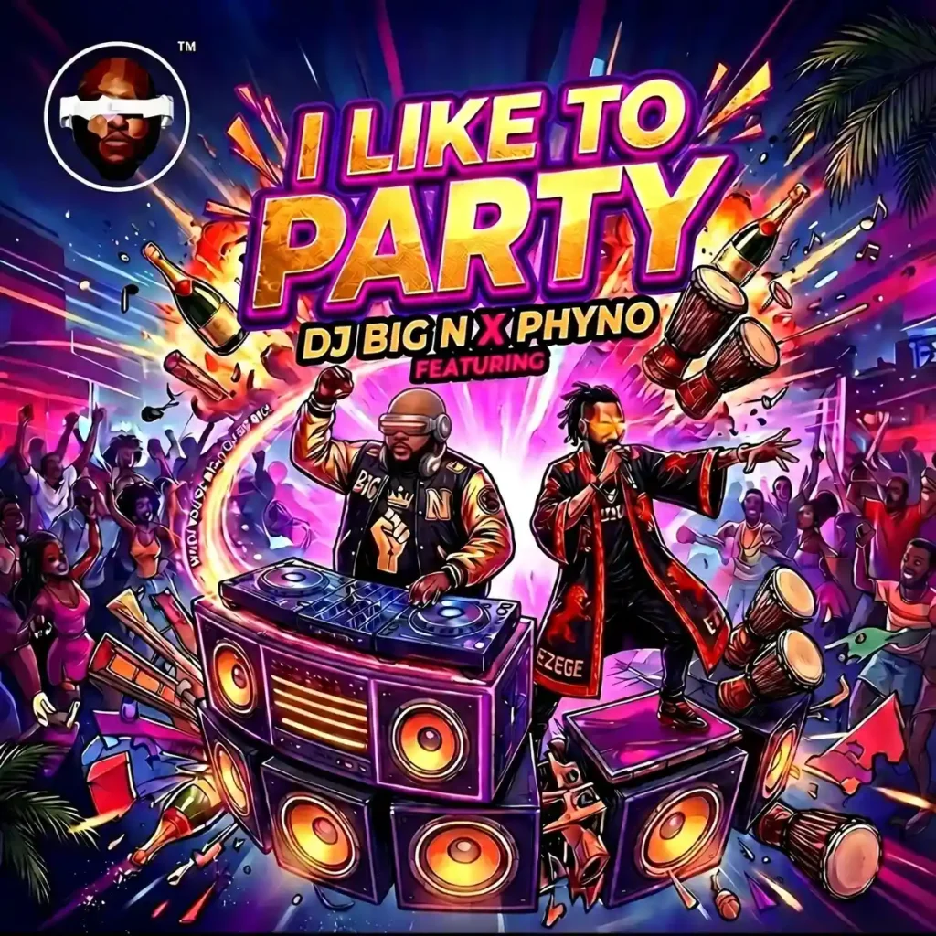 DJ Big N – I Like to Party ft. Phyno Artwork