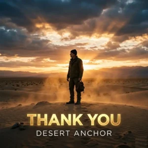 Desert Anchor – Thank You Artwork
