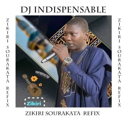 Dj Indispensable – Zikiri Sourakata (Refix) Artwork