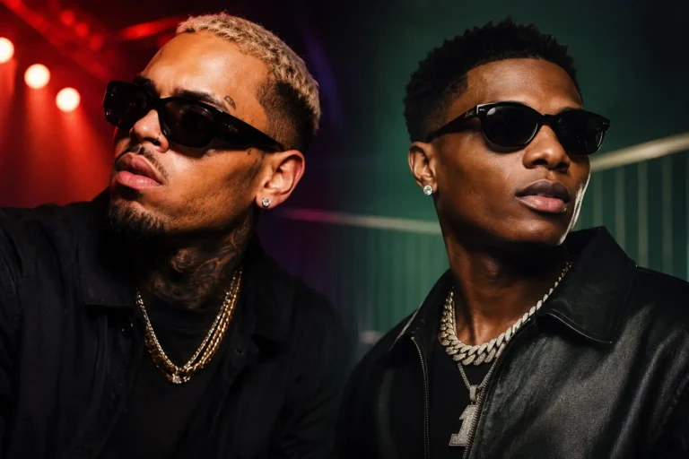 Photo: Chris Brown and Wizkid Reunite on New Song “Man On A Mission”