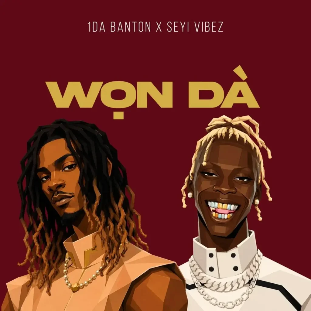 1da Banton – WON DA ft. Seyi Vibez Artwork
