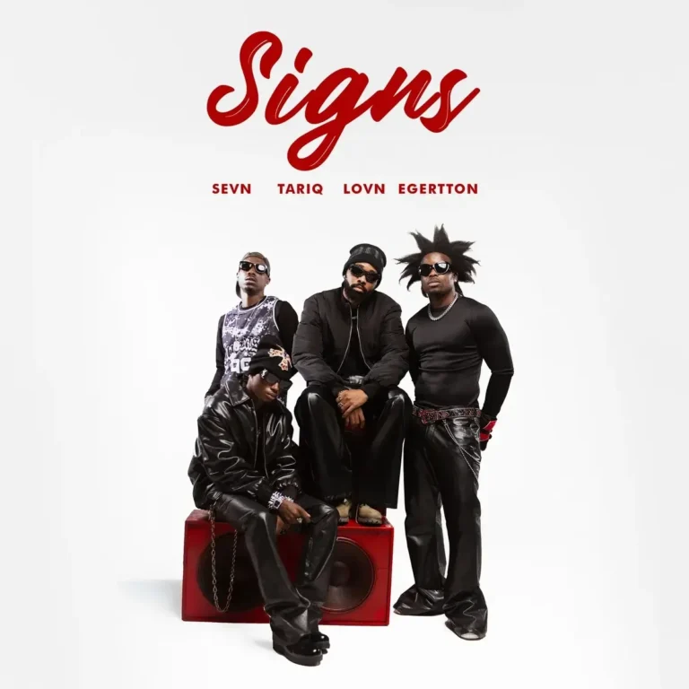 Signs mp3 by Mavins feat. Sevn, Lovn, Egertton and TAR1Q