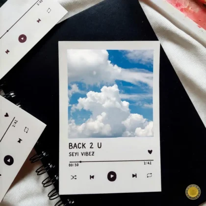 Seyi Vibez – BACK 2 U Artwork