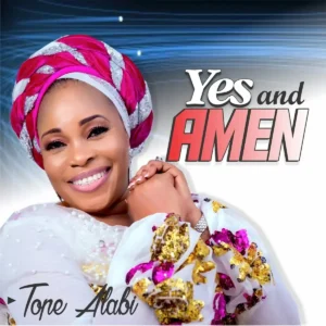 Tope Alabi – Yes and Amen Artwork