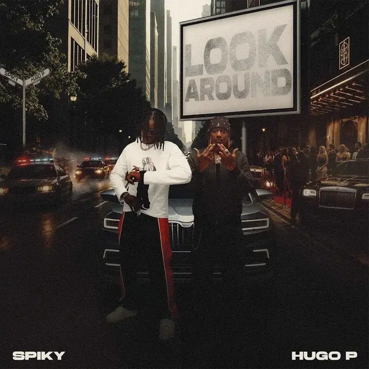 spiky – Look Around ft. hugo p Artwork