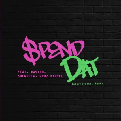 Yung Miami – Spend Dat (International Remix) ft. Davido, Shenseea & Vybz Kartel Artwork