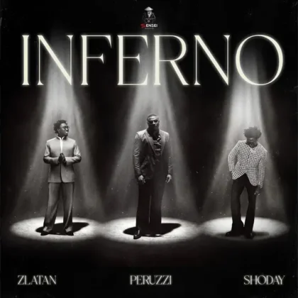Peruzzi – INFERNO ft. Zlatan & Shoday Artwork